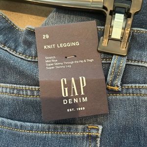 Gap Knit Legging Jeans Size 29